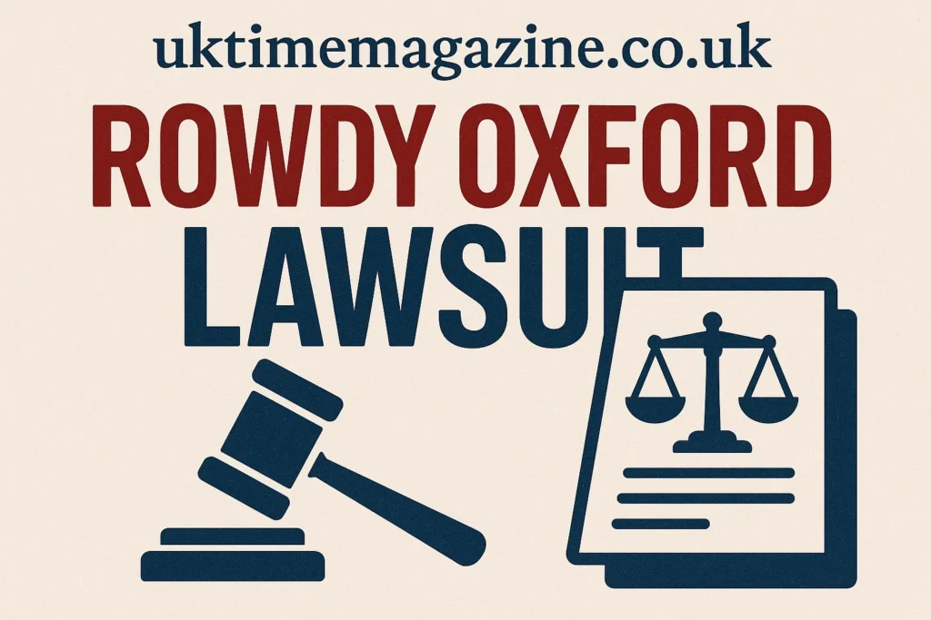 Rowdy Oxford Lawsuit