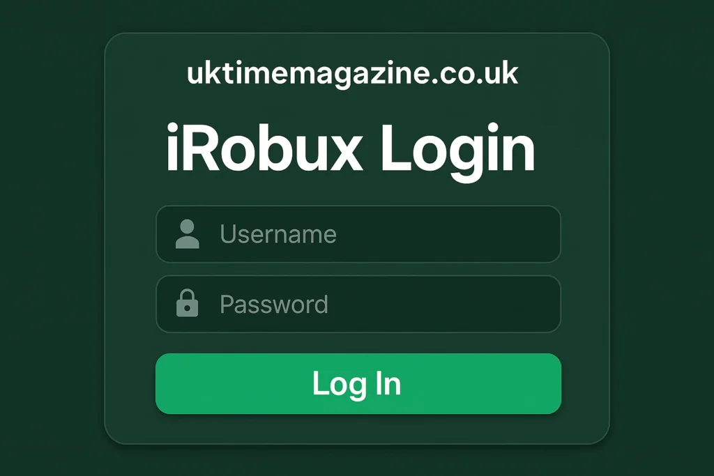iRobux Login