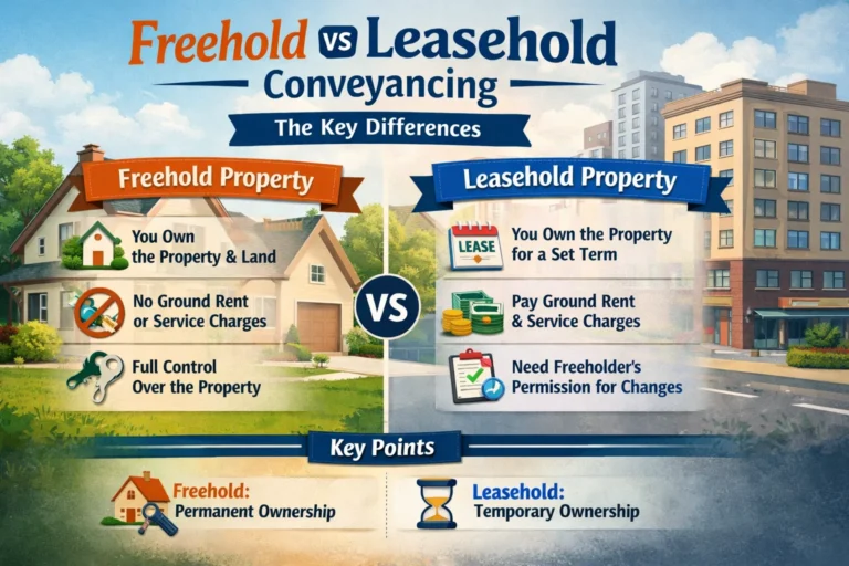 Freehold vs Leasehold Conveyancing: The Key Differences Freehold vs Leasehold Conveyancing