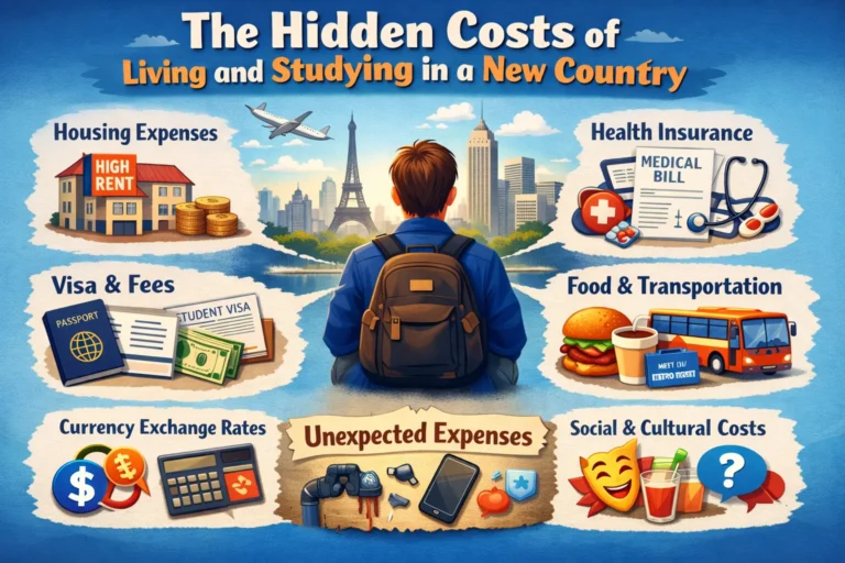 The Hidden Costs of Living and Studying in a New Country Studying in a New Country