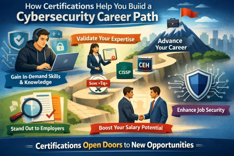 How Certifications Help You Build a Cybersecurity Career Path