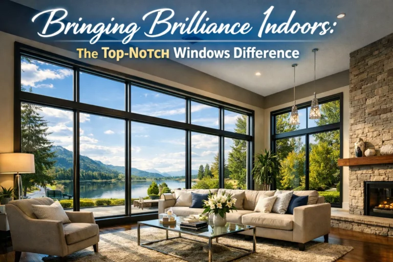 Bringing Brilliance Indoors: The Top-Notch Windows Difference Bringing Brilliance Indoors