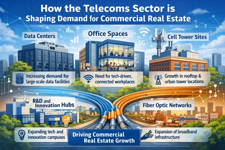 How the Telecoms Sector is Shaping Demand for Commercial Real Estate