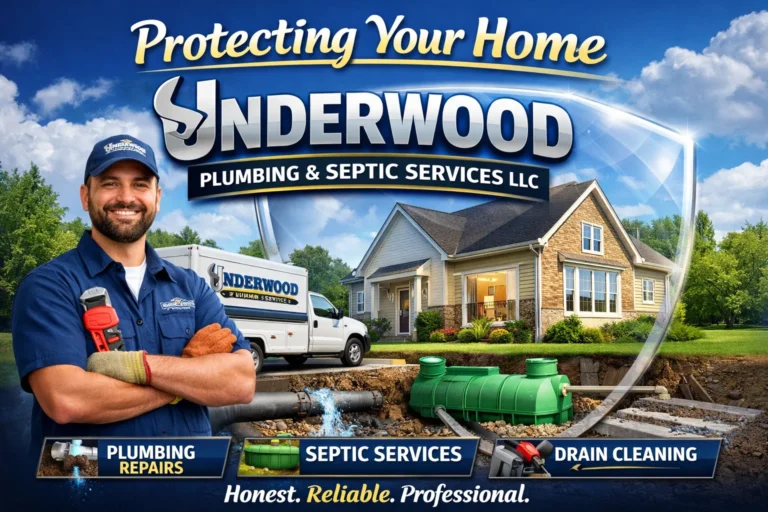 Protecting Your Home: Underwood Plumbing and Septic Services LLC Plumbing and Septic Services LLC