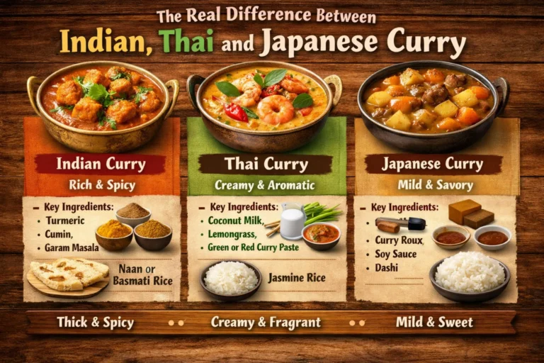 The Real Difference Between Indian Thai and Japanese Curry